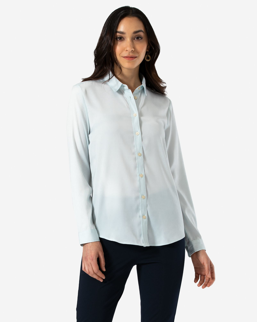 (image for) Durable Button-Up Shirt, Slim Fit